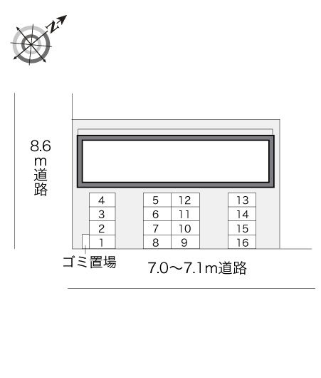 レオパレストウダイのその他共用部分