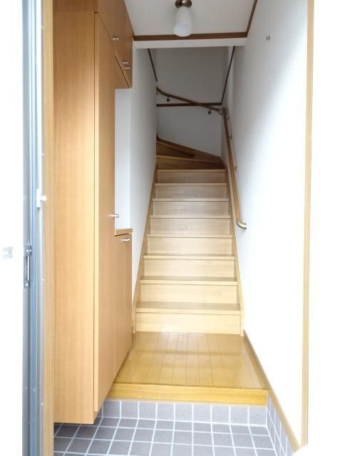 グリーンポケット　Ａの玄関