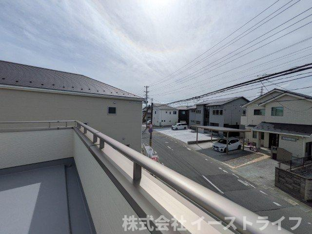 【新築戸建】【家具＆LDKエアコン付】　いわき市四倉町上仁井田2期　長期優良住宅の展望|1号棟写真　物件からの眺望です。ご参照ください。