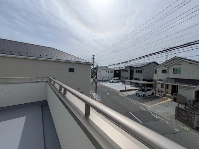 【新築戸建】　いわき市四倉町上仁井田2期　長期優良住宅の展望|1号棟写真　物件からの眺望です。ご参照ください。