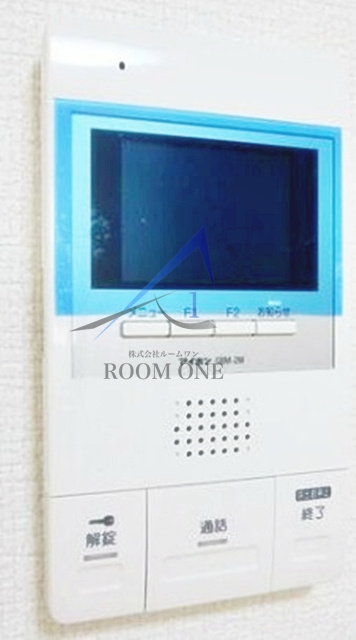 アルカティ中野のセキュリティ|モニター付きインターホンです。
