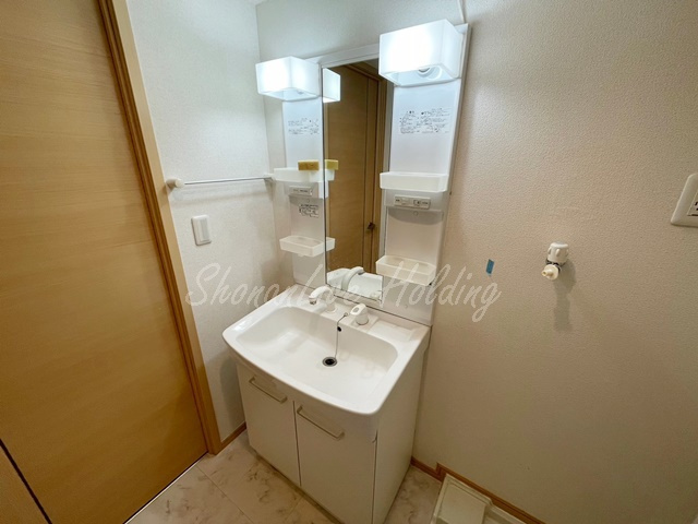 大和市桜森２丁目の賃貸マンションの洗面所