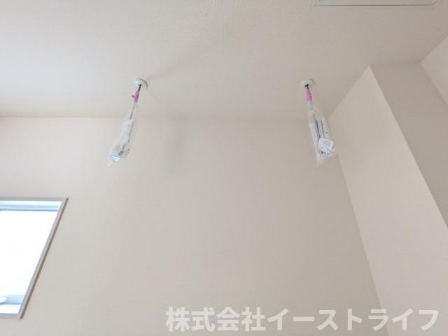 【新築戸建】　いわき市自由ヶ丘4期　長期優良住宅　全2棟の内装|1号棟写真　階段には手すりが付いているので上り下りも安心です。