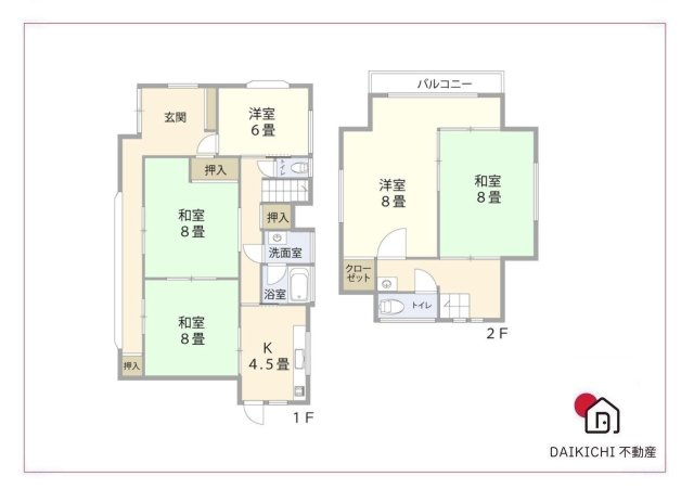 【間取り】 | 深谷市曲田　中古戸建