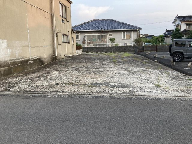 山陽小野田市住吉本町1丁目土地の前面道路含む現地写真
