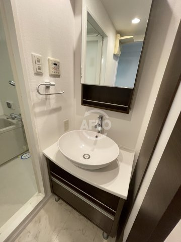 南堀江プライマリーワンの独立洗面台|南堀江プライマリーワン　独立洗面化粧台