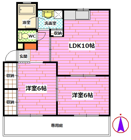 カレントＫ.０１の間取り