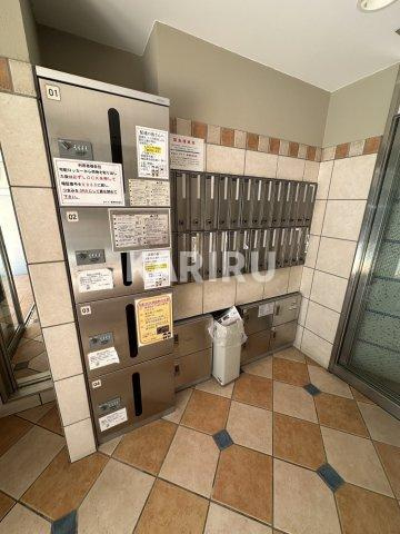 ダイドーメゾン大阪御堂筋のエントランス