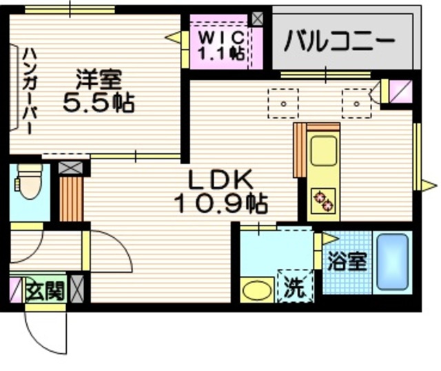 へーベルメゾン相庄Ⅱの間取り