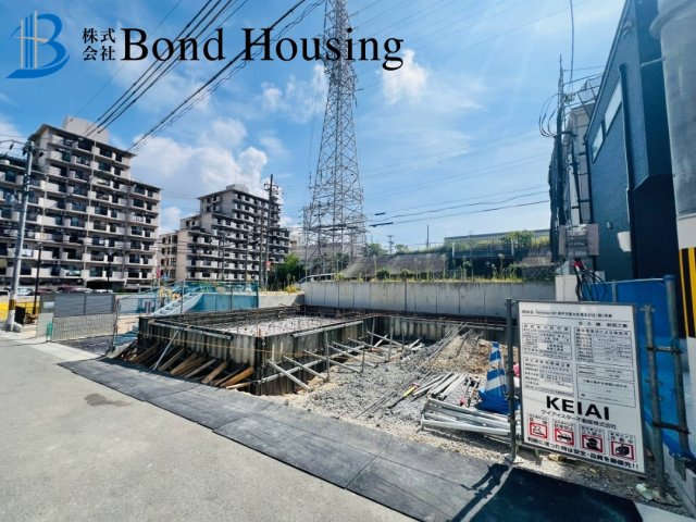 駐車並列2台可能　清水が丘1期　新築6区画　1号棟の外観