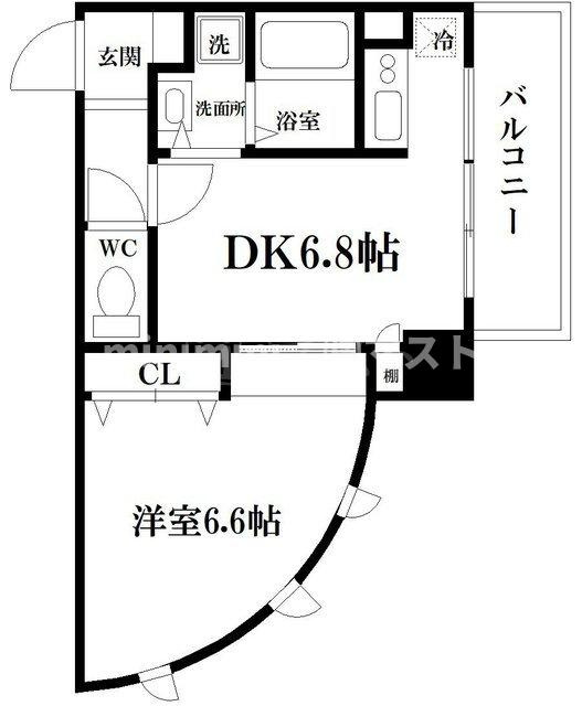 WillDo松屋町の間取り