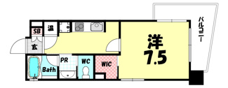 【間取り】 | ジークレフ神戸元町
