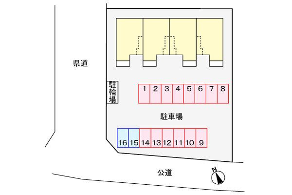 ブランコの駐車場