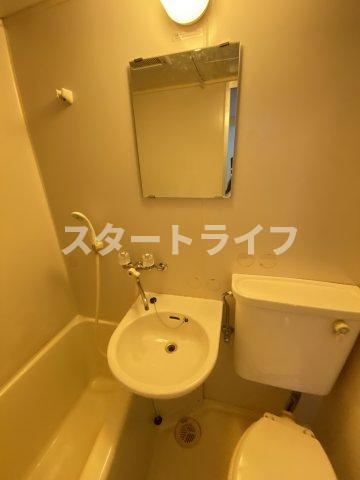 大阪市淀川区西中島３丁目の賃貸マンションの洗面所