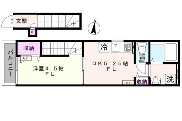 板橋区大山金井町のアパート