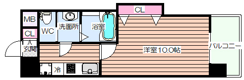 【間取り】 | LUXE新大阪EASTⅡ
