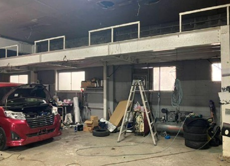 江戸川区篠崎町５丁目の倉庫の内装