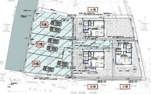 フォレスト宮内　B棟の地図