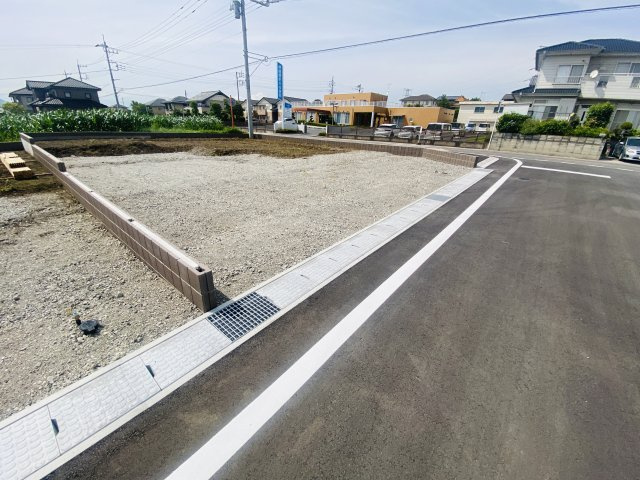 新築　前橋市富士見町時沢第５　1号棟の駐車場|現地写真　駐車スペースは並列4台分可能です！
