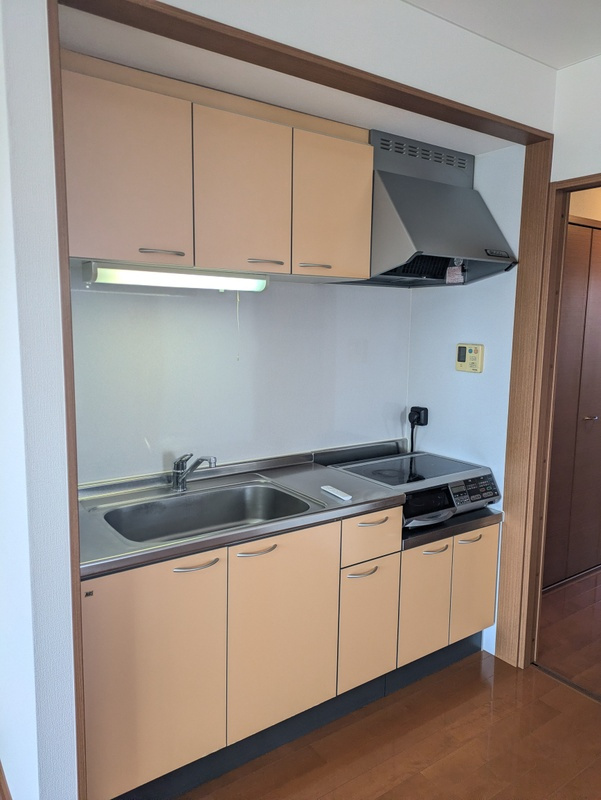熊本市東区長嶺西２丁目の賃貸マンションのキッチン