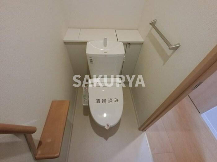 CASA RIOのトイレ|温水洗浄暖房便座