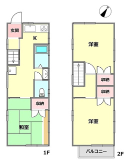 【間取り】 | 西宮市　市庭町　中古戸建