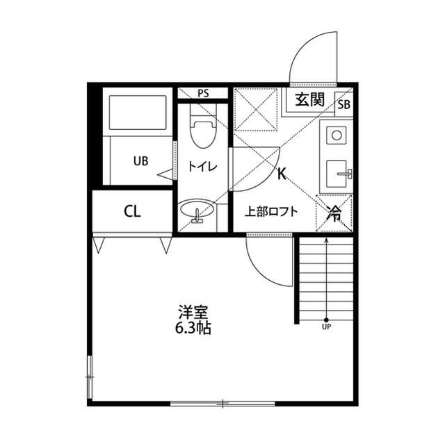 大和市西鶴間１丁目のアパート
