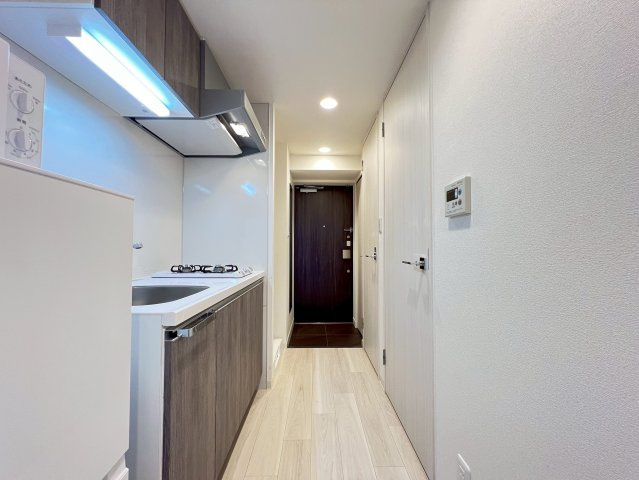 プレサンス堺筋本町ディスティニーの玄関