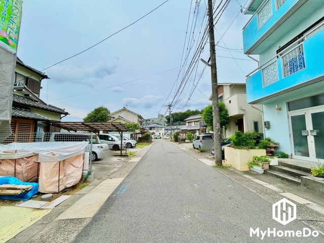 守山区松坂町の前面道路含む現地写真