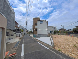 【前面道路含む現地写真】 | 名古屋市千種区希望ケ丘３丁目8-11【仲介手数料無料】新築一戸建て