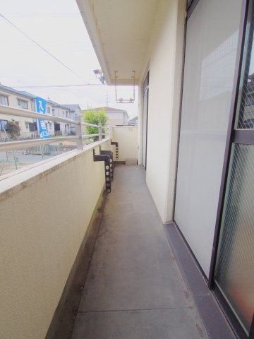 メゾンIDEのバルコニー