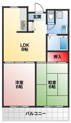 【間取り】 | セントエルモ高石