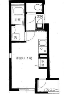 【間取り】 | サンパレスⅡ | 間取りです。