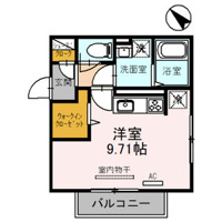 【間取り】 | Ciel Blue Moriyama (シエルブルーモリヤマ) | お部屋の間取りです