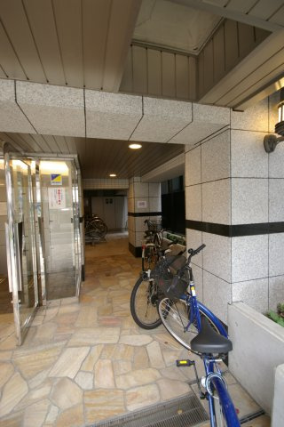 駐輪場です