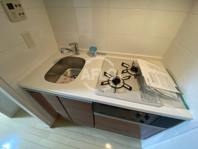S-RESIDENCE Hoｍmachi Marksのキッチン|S-RESIDENCE Honmachi Marks　2口ガスシステムキッチン