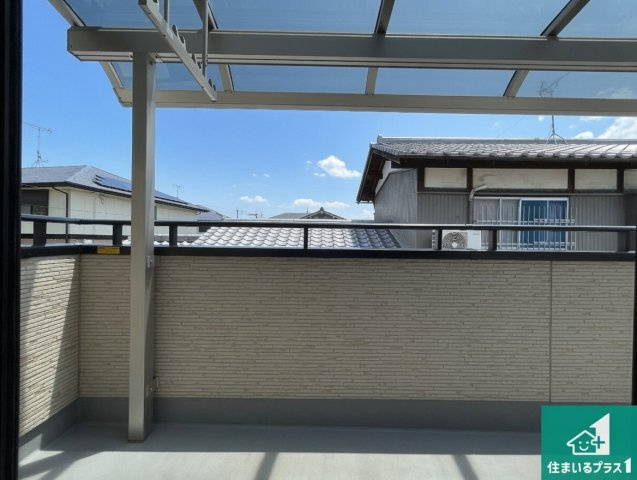 現地説明会　大和高田市春日町のバルコニー|日当たりのよいバルコニー！お部屋が開放的に！