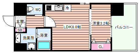 【間取り】 | ビガーポリス486与力町公園Ⅱ