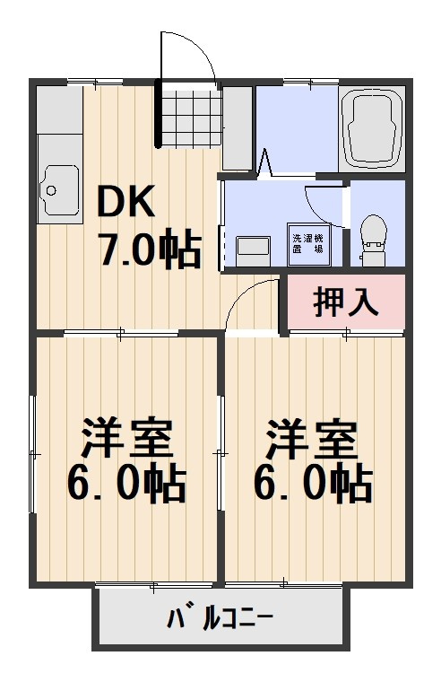 ファミーユコスモの間取り