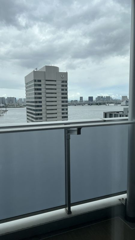 Brillia Tower浜離宮のバルコニー