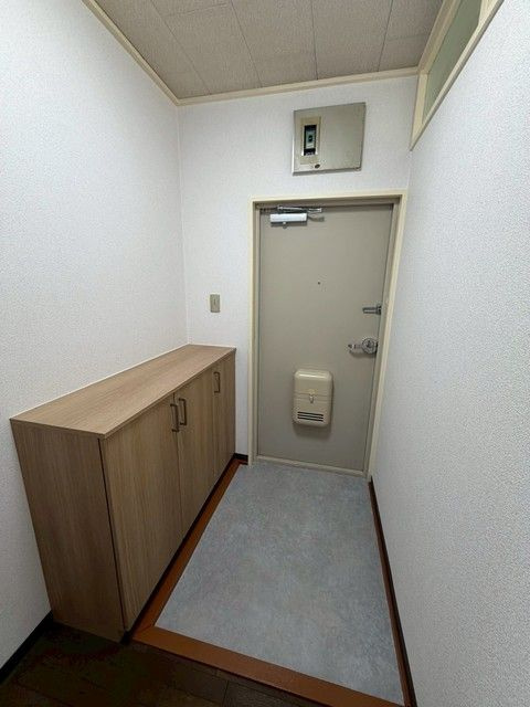 サングリーン松戸Ｂ棟の玄関