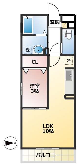 パークレジデンス中央の間取り