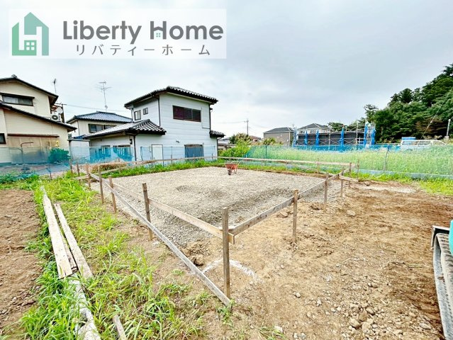 土浦市高岡　新築戸建　3号棟の外観