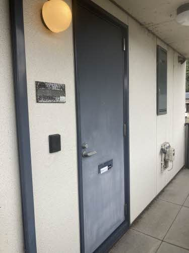 メイプルハイツのエントランス