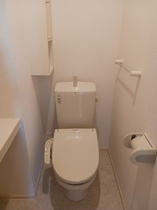 シンプルで使いやすいトイレです