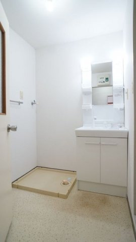 忙しい朝には欠かせない洗面所です