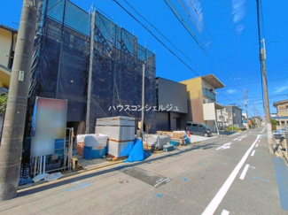 【前面道路含む現地写真】 | 名古屋市北区清水２丁目13【仲介手数料無料】新築一戸建て