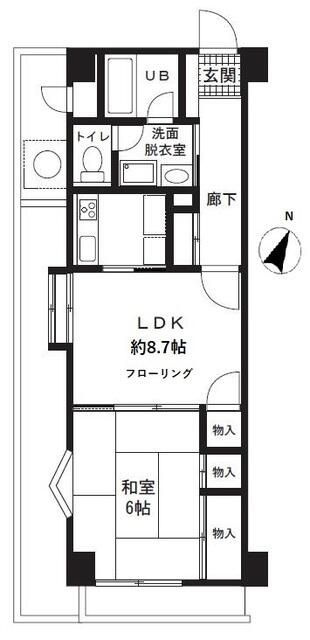 カサグランデ大宮の間取り