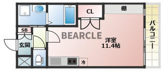 【間取り】 | アクアプレイス京都西陣