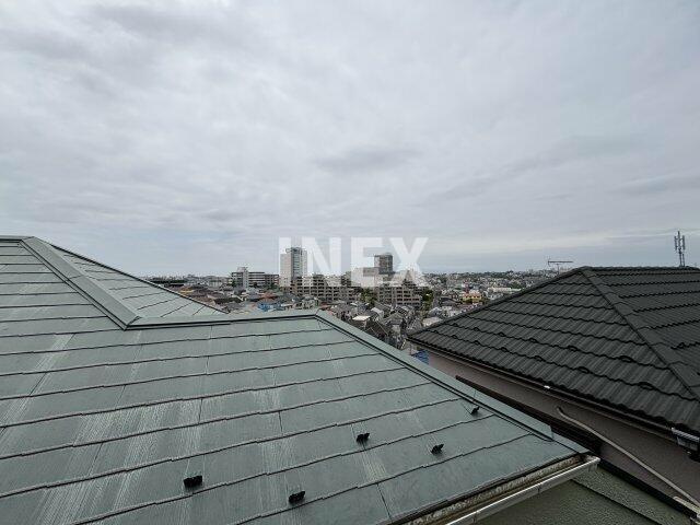 横浜市港南区上大岡東１丁目のアパートの展望
